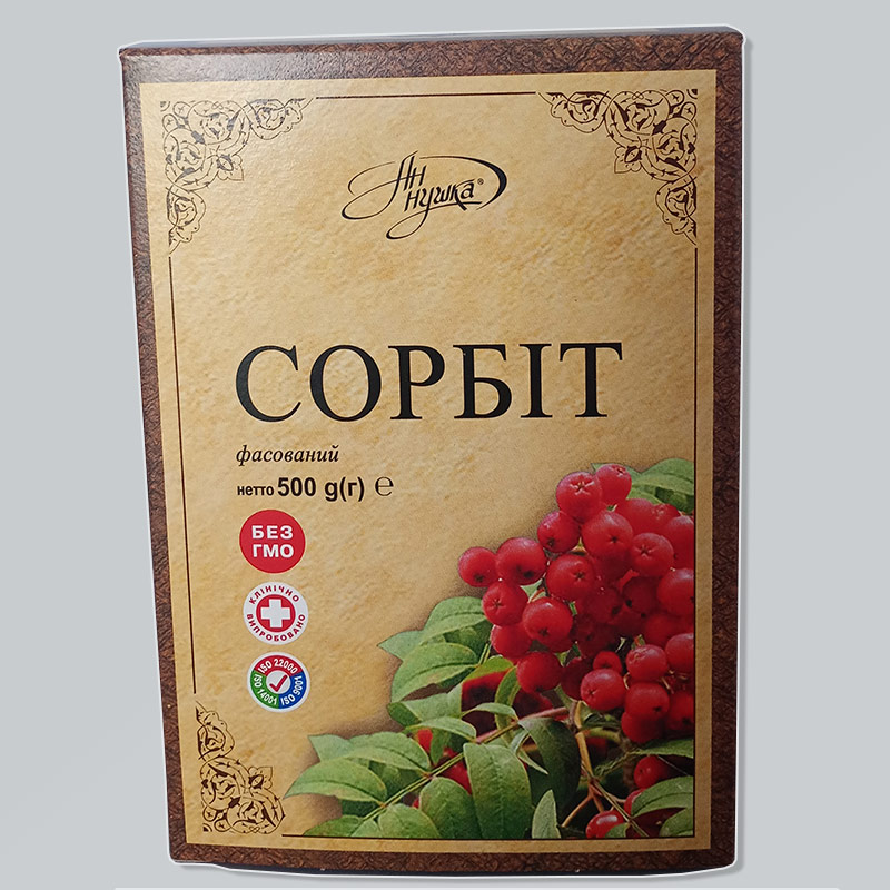 Sorbitol (in cardboard packing), 500g